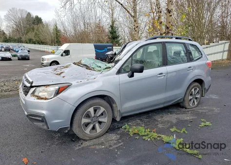 2017 Subaru Forester 2.5I z USA, uszkodzony, nr VIN JF2SJABC1HH558022